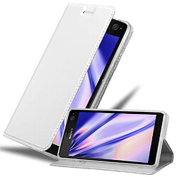 Cadorabo Coque Sony Xperia C4 Etui en Argent