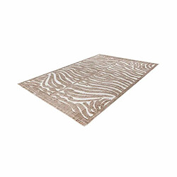 Paris Prix Tapis Tissé Ethnique à Poils Courts Sarai II Beige 120 x 170 cm