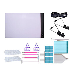 Outils de Peinture de Diamond A4 USB LED