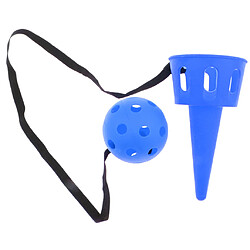 attraper jeu de balle jouer jouets cour extérieure amusante sport jeu pour les enfants - bleu