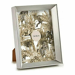 Gift Decor Cadre photo Argenté Plastique verre (15,2 x 3,5 x 20,2 cm) (6 Unités)