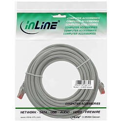 Avis Câble de raccordement InLine® S / FTP PiMF Cat.6 PVC CCA 250 MHz bleu, 5 m