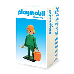 Plastoy figurine resine ouvrier macon - Playmobil Vintage collection