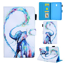 Etui en PU Animal Series éléphant pour votre Samsung Galaxy Tab A 8.0 (2017) T380/T385