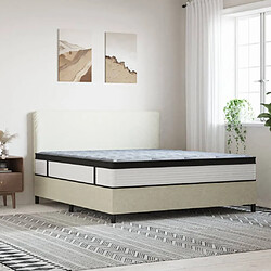 vidaXL Matelas à ressorts ensachés moyen 180x200 cm