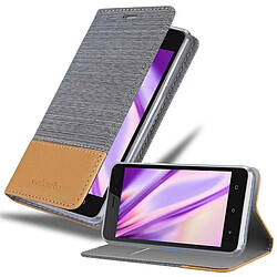 Cadorabo Coque WIKO SUNNY 3 Etui en Gris