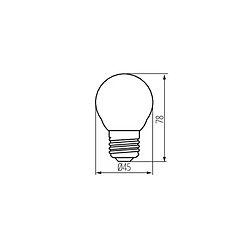 Kanlux Ampoule LED 6W E27 G45 806lm 60W - Blanc Naturel 4000K