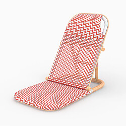 Avis Rendez Vous Deco Chaise de plage Favignana terracotta pliable