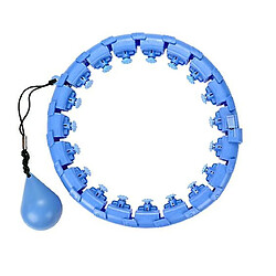 Universal Cercle intelligent, taille réglable de 24 noeuds, exercice de cercle de fitness (bleu)