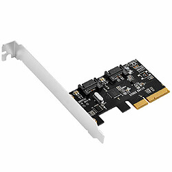 Carte contrôleur PCI-E 1 port Parallèle + 2 ports RS-232 (DB-25 + DB-9)