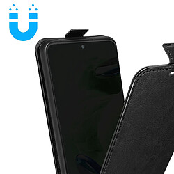 Acheter Avizar Étui pour Xiaomi Redmi Note 12 4G et 5G Vertical Magnétique Porte-carte Noir