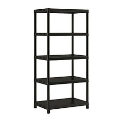 Kis KETER | ETAGERE PLUS X/5, Etageres, Noir, 90 x 60 x 187 cm