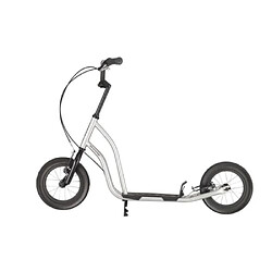 Stiga Air Scooter Trottinette Hauteur du Guidon Réglable Roues Anti-Crevaison Châssis et Freins en Acier Gris 8073-8112-00