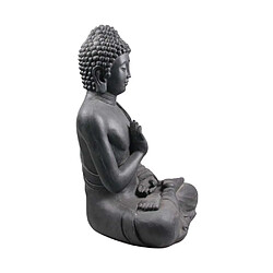 Stonelite Bouddha pour extérieur en fibres Justice XL noir.