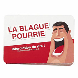 Paris Prix Jeu des Blagues Pourries 50 Cartes 9cm Rouge