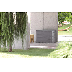 Avis Coffre de jardin 280L Prosperplast Jardinière Woodebox MBWL280-S433 – anthracite