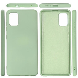 Coque en silicone liquide vert pour votre Xiaomi Mi 10 Lite 5G/Mi 10 Youth 5G