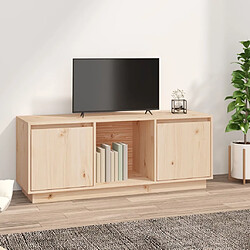 vidaXL Meuble TV 110,5x35x44 cm Bois de pin massif