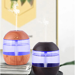 Acheter Nw 1776 Humidificateur à grande capacité à grain de bois Creative avec fonction veilleuse à double bouton.