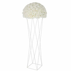 Paris Prix Cache-Pot en Métal Support Croix 145cm Blanc