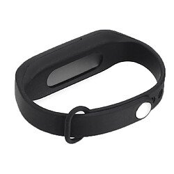 Wewoo Bracelet connecté noir Wearable Wristband 16 Go Digital Voice Recorder montre-bracelet, un bouton de longue durée d'enregistrement pas cher