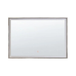 Beliani Miroir LED ARGENS 80 cm Argenté