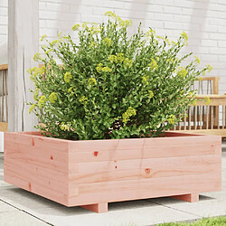 vidaXL Jardinière 70x70x26,5 cm bois massif douglas