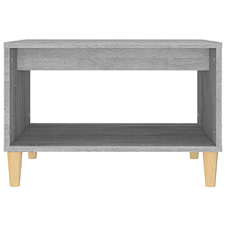 Acheter vidaXL Table basse Sonoma gris 60x50x40 cm Bois d'ingénierie