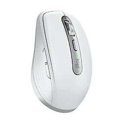 Logitech MX Anywhere 3S for Business, souris sans fil pour les professionnels - Windows/Mac//Linux, Bluetooth, clics discrets, Logi Bolt sécurisé, compacte, 8 000 PPP, défilement MagSpeed - Gris clair