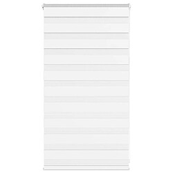 vidaXL Store zèbre blanc 70x100 cm largeur du tissu 65,9 cm polyester