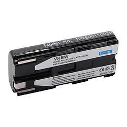 vhbw Li-Ion Batterie 1050mAh (7.4V) pour caméra vidéo, caméscope Canon MV1, MV10, MV10i, MV20, MV200, MV200i, Optora, Optura Pi comme BP-608A.