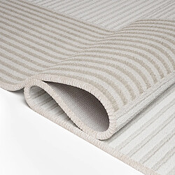 ICONIK INTERIOR Grand Tapis Design Contemporain et Moderne - Beige (290x200 cm) - Layra Beige