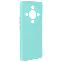 Avizar Coque pour Honor Magic 6 Lite 5G Semi-rigide Soft-touch Anti-traces Turquoise