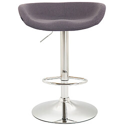 Non Tabouret de bar Anaheim feutre chrome