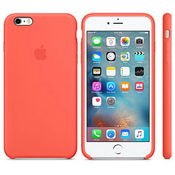 Coque en silicone Abricot Apple iPhone 6s Plus