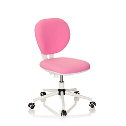 Chaise pour enfant / Chaise de bureau pour enfant KID VIVO Tissu Rosa hjh OFFICE pas cher