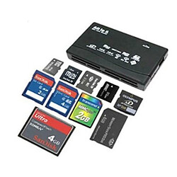 Acheter Universal Le lecteur de carte mémoire en un 1 1 USB externe SD SDHC Mini Micro M2 MMC