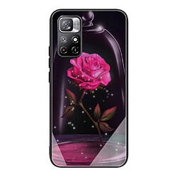 Coque en TPU anti-rayures rose pour Xiaomi Redmi Note 11/Poco M4 Pro 5G