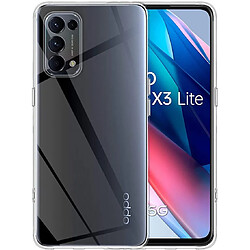 Xeptio Coque Oppo Find X3 LITE 5G Souple Transparente flexible Bumper Gel TPU Invisible Antichoc Oppo Find X3 LITE 5G -