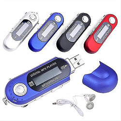 Universal 8 Go USB 2.0 Mini LCD Flash Drive Mp3 Music Player avec FM Radioï¼ˆblackï¼ ‰ pas cher