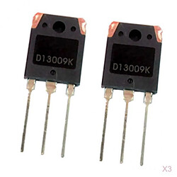 6xd13009k Transistor de Puissance Npn 100w 12a Transistor à Canal P Haut Volt Vers-3p