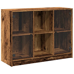 vidaXL Buffet vieux bois 102x37x75,5 cm bois d'ingénierie