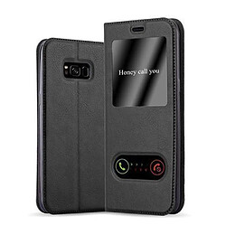 Cadorabo Coque Samsung Galaxy S8 Etui en Noir