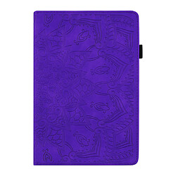 Etui en PU avec support et porte-cartes violet pour votre Apple iPad mini (2021)/mini 6