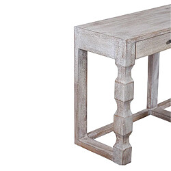 BOIS & CHIFFONS Grande console bois | Offre M&M