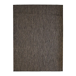 Thedecofactory TERRAIN UNI - Tapis intérieur-extérieur aspect jute marron 195x275 