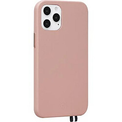 ARTEFAKT Coque pour iPhone 12 / 12 Pro en Cuir Elysée Rose