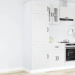 vidaXL Armoire de cuisine Kalmar blanc bois d'ingénierie