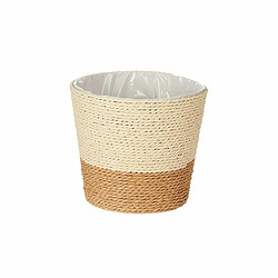 Ibergarden Cache-pot Marron Corde Plastique 16 x 14,5 x 16 cm (24 Unités)