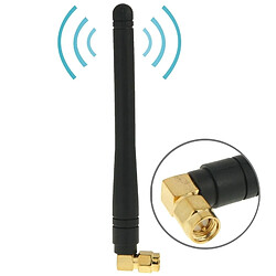 Wewoo Antenne Wifi noir Haute Qualité 3dBi SMA Mâle 1.2GHz